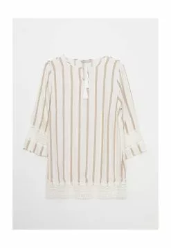 LC WAIKIKI Tie Collar Striped Blouse -LC WAIKIKI popular shop lc waikiki 1499 5537626 5