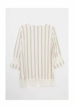 LC WAIKIKI Tie Collar Striped Blouse -LC WAIKIKI popular shop lc waikiki 1499 5537626 6