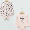 LC WAIKIKI Baby Girl Snap Fastener Bodysuit Set