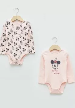 LC WAIKIKI Baby Girl Snap Fastener Bodysuit Set
