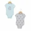 LC WAIKIKI Baby Boy Snap Fastener Bodysuits 2-Pack -LC WAIKIKI popular shop lc waikiki 1629 4072216 1