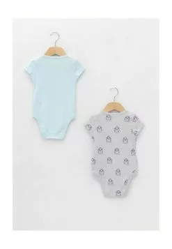 LC WAIKIKI Baby Boy Snap Fastener Bodysuits 2-Pack -LC WAIKIKI popular shop lc waikiki 1630 4072216 2