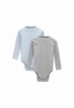 LC WAIKIKI Basic Baby Boy Snap Snap Bodysuits 2-Pack