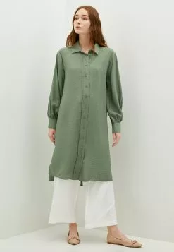 LC WAIKIKI MODEST Shirt Collar Straight Tunic 9 LC WAIKIKI MODEST Shirt Collar Straight Tunic -LC WAIKIKI popular shop lc waikiki 1652 5902206 4