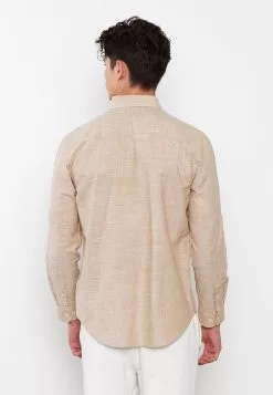 LC WAIKIKI Regular Fit Long Sleeve Linen Men's Shirt -LC WAIKIKI popular shop lc waikiki 1715 5403236 5