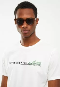 LC WAIKIKI Crew Neck Short Sleeve Printed Combed Cotton Men's T-Shirt -LC WAIKIKI popular shop lc waikiki 1742 7613236 2