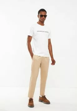 LC WAIKIKI Crew Neck Short Sleeve Printed Combed Cotton Men's T-Shirt -LC WAIKIKI popular shop lc waikiki 1742 7613236 3