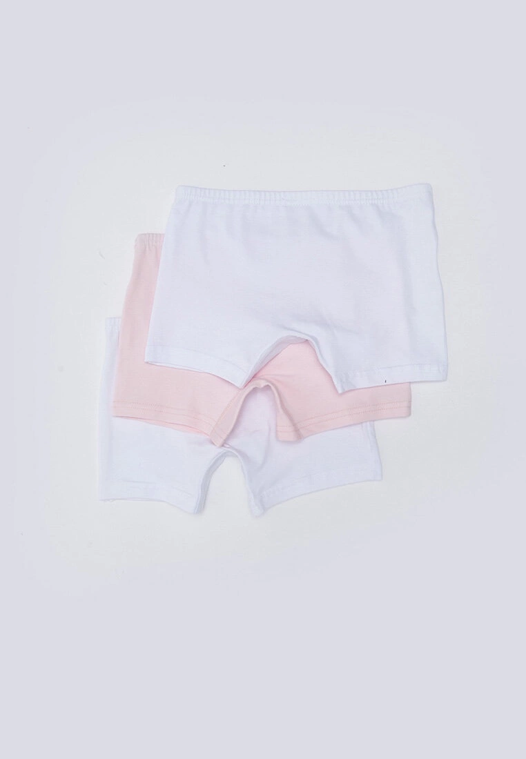 LC WAIKIKI Basic Cotton Girls' Boxer 3 Pack 4 LC WAIKIKI Basic Cotton Girls' Boxer 3 Pack - Image 2
