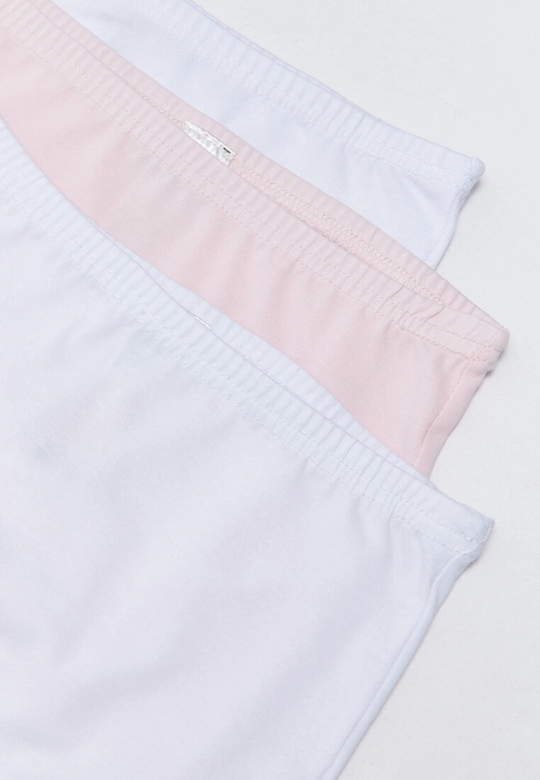 LC WAIKIKI Basic Cotton Girls' Boxer 3 Pack 5 LC WAIKIKI Basic Cotton Girls' Boxer 3 Pack - Image 3