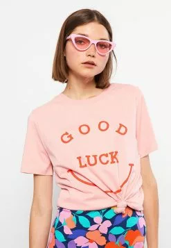 LC WAIKIKI Crew Neck Printed Short Sleeve Cotton Women's T-Shirt