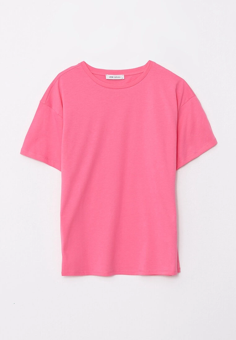 LC WAIKIKI Crew Neck Printed Short Sleeve Cotton Women's T-Shirt 6 LC WAIKIKI Crew Neck Printed Short Sleeve Cotton Women's T-Shirt - Image 4