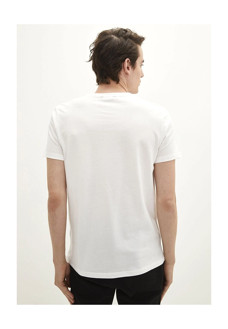 LC WAIKIKI Printed Piqué T-Shirt 4 LC WAIKIKI Printed Piqué T-Shirt - Image 2