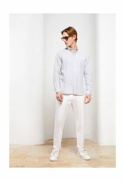 LC WAIKIKI Slim Fit Long Sleeve Dobby Shirt -LC WAIKIKI popular shop lc waikiki 2128 7371216 4