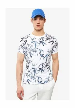 LC WAIKIKI Patterned Cotton T-Shirt