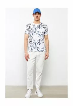 LC WAIKIKI Patterned Cotton T-Shirt -LC WAIKIKI popular shop lc waikiki 2145 8242516 4