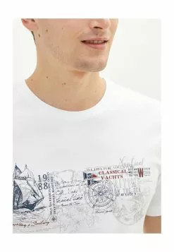 LC WAIKIKI Printed Cotton Men's T-Shirt -LC WAIKIKI popular shop lc waikiki 2155 5766216 3