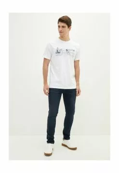 LC WAIKIKI Printed Cotton Men's T-Shirt -LC WAIKIKI popular shop lc waikiki 2155 5766216 4