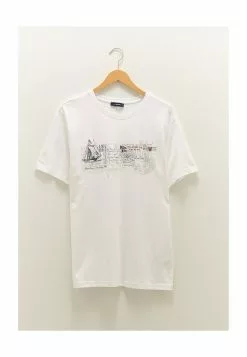 LC WAIKIKI Printed Cotton Men's T-Shirt -LC WAIKIKI popular shop lc waikiki 2155 5766216 5