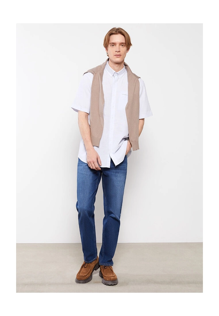 LC WAIKIKI Regular Fit Short Sleeve Shirt 6 LC WAIKIKI Regular Fit Short Sleeve Shirt - Image 4