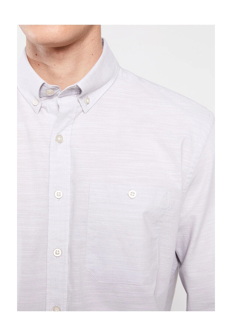 LC WAIKIKI Regular Fit Long Sleeve Poplin Shirt 5 LC WAIKIKI Regular Fit Long Sleeve Poplin Shirt - Image 3