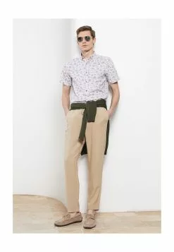 LC WAIKIKI Slim Fit Patterned Poplin Men Shirt -LC WAIKIKI popular shop lc waikiki 2219 9401616 4