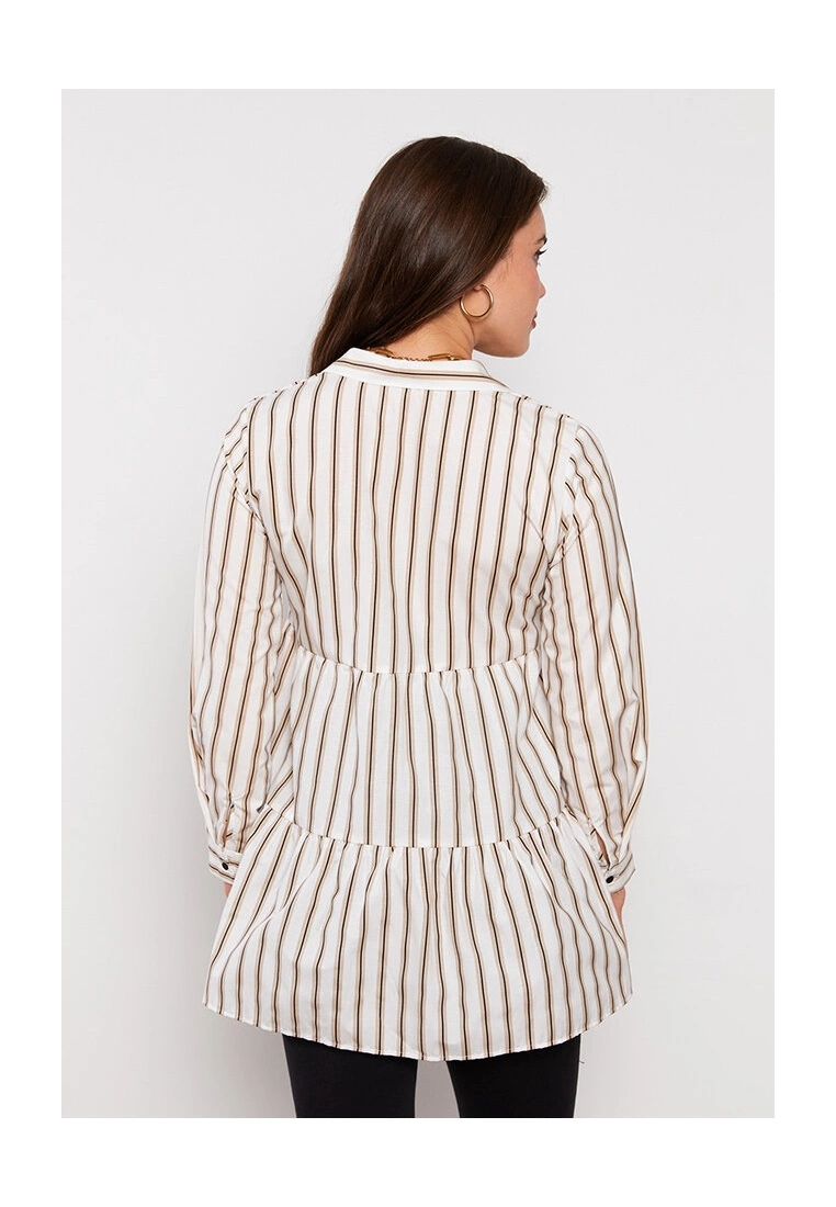 LC WAIKIKI Maternity Striped Poplin Tunic 4 LC WAIKIKI Maternity Striped Poplin Tunic - Image 2