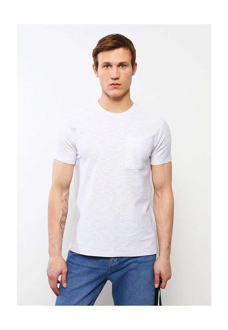 LC WAIKIKI Short Sleeve Basic Cotton T-Shirt 6 LC WAIKIKI Short Sleeve Basic Cotton T-Shirt - Image 4