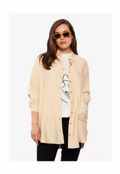 LC WAIKIKI Collared Straight Maternity Shirt