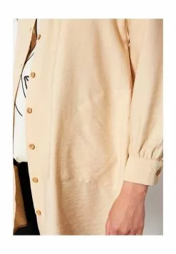 LC WAIKIKI Collared Straight Maternity Shirt -LC WAIKIKI popular shop lc waikiki 2451 4206726 3