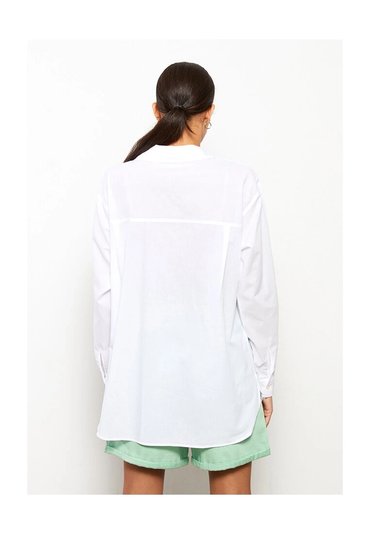 LC WAIKIKI Maternity Poplin Shirt 4 LC WAIKIKI Maternity Poplin Shirt - Image 2