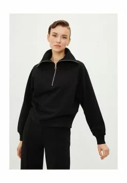 LC WAIKIKI Stand Collar Straight Women's Sweatshirt -LC WAIKIKI popular shop lc waikiki 2457 0706726 4