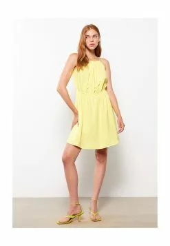 LC WAIKIKI Halter Neck Mini Dress -LC WAIKIKI popular shop lc waikiki 2461 8806726 5