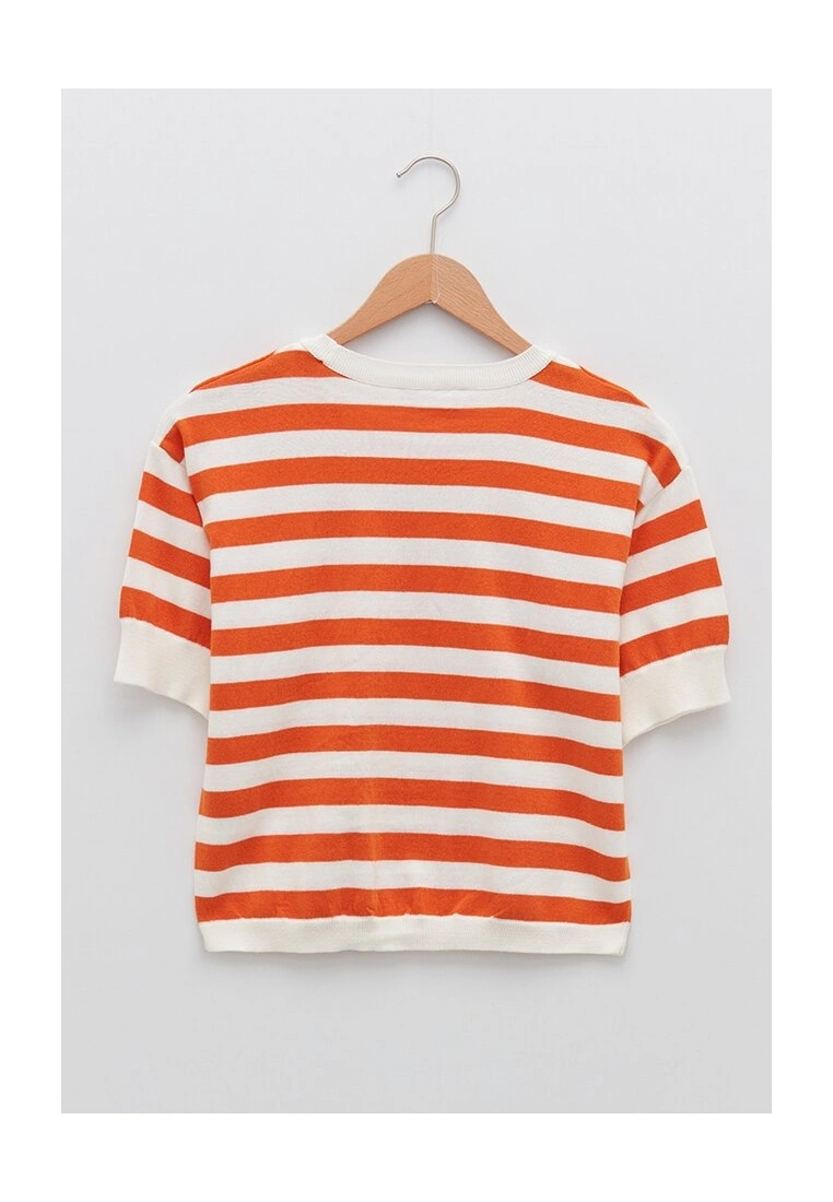 LC WAIKIKI Striped Women's Knitwear Sweater 8 LC WAIKIKI Striped Women's Knitwear Sweater - Image 6