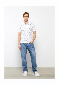 LC WAIKIKI Judge Collar Patterned Polo Shirt -LC WAIKIKI popular shop lc waikiki 2616 9442516 4