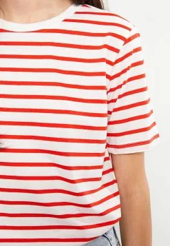 LC WAIKIKI Crew Neck Striped Short Sleeve Women's T-Shirt 12 LC WAIKIKI Crew Neck Striped Short Sleeve Women's T-Shirt -LC WAIKIKI popular shop lc waikiki 2683 7816726 4