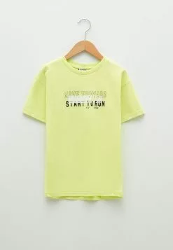 LC WAIKIKI Crew Neck Printed Short Sleeve Boy T-Shirt