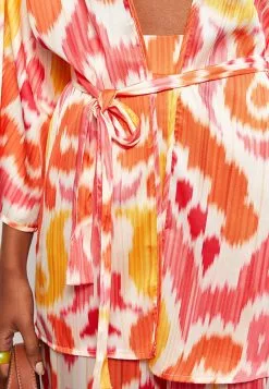 LC WAIKIKI Shawl Collar Patterned Long Sleeve Women's Kimono -LC WAIKIKI popular shop lc waikiki 2691 4355726 4