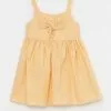 LC WAIKIKI Square Collar Suspended Cotton Baby Girl Dress
