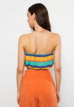 LC WAIKIKI Square Collar Color Block Strap Female Singlet 12 LC WAIKIKI Square Collar Color Block Strap Female Singlet -LC WAIKIKI popular shop lc waikiki 2699 5716726 5