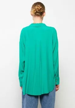 LC WAIKIKI Plain Long Sleeve Viscose Women's Shirt -LC WAIKIKI popular shop lc waikiki 2701 7819726 5