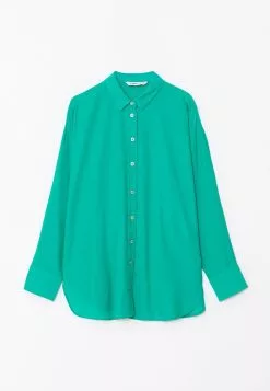 LC WAIKIKI Plain Long Sleeve Viscose Women's Shirt -LC WAIKIKI popular shop lc waikiki 2701 7819726 6