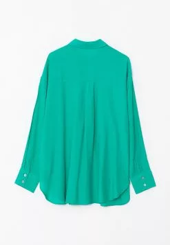 LC WAIKIKI Plain Long Sleeve Viscose Women's Shirt -LC WAIKIKI popular shop lc waikiki 2701 7819726 7