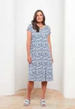 LC WAIKIKI Crew Neck Patterned Sleeveless Women's Dress