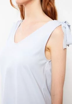 LC WAIKIKI V-Neck Straight Sleeveless Women's Beach Dress -LC WAIKIKI popular shop lc waikiki 2706 9239726 3