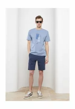 LC WAIKIKI Short Sleeve Combed Cotton T-Shirt -LC WAIKIKI popular shop lc waikiki 2760 8706716 4