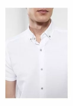 LC WAIKIKI Slim Fit Short Sleeve Dobby Shirt -LC WAIKIKI popular shop lc waikiki 2786 7415916 3