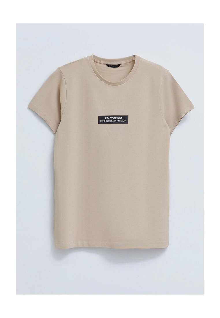 LC WAIKIKI Short Sleeve Printed Pique T-Shirt 7 LC WAIKIKI Short Sleeve Printed Pique T-Shirt - Image 5