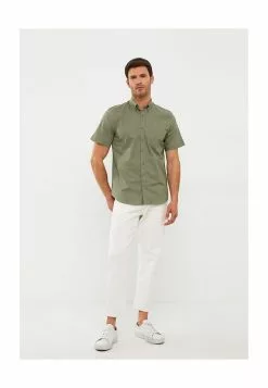 LC WAIKIKI Regular Fit Short Sleeve Poplin Men's Shirt -LC WAIKIKI popular shop lc waikiki 2795 5409426 4