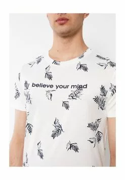 LC WAIKIKI Short Sleeve Combed Cotton T-Shirt -LC WAIKIKI popular shop lc waikiki 2818 7506716 3