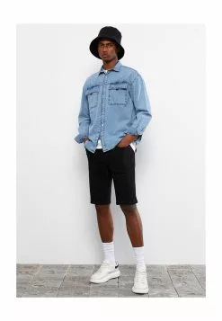 LC WAIKIKI Slim Fit Mens Jean Shorts -LC WAIKIKI popular shop lc waikiki 2829 7517916 5